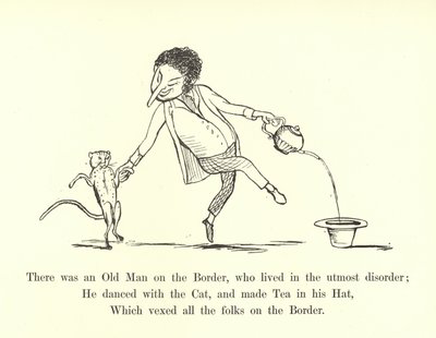 Había un Viejo en la Frontera, que vivía en el mayor desorden de Edward Lear