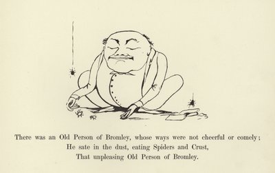 Había una anciana de Bromley, cuyas maneras no eran alegres ni hermosas de Edward Lear
