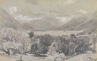 Ullswater, 14 de octubre de 1836 de Edward Lear