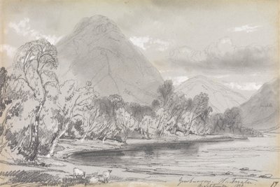 Yewbarrow, Wastwater, 16 de septiembre de 1836 de Edward Lear