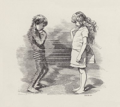 Ilustración para Los niños del agua de Charles Kingsley de Edward Linley (after) Sambourne