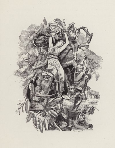 Ilustración para Los niños del agua de Charles Kingsley de Edward Linley (after) Sambourne