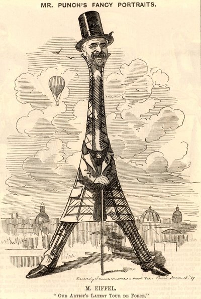 "(Alexandre) Gustave Eiffel (1832-1923) Ingeniero civil francés de Edward Linley Sambourne