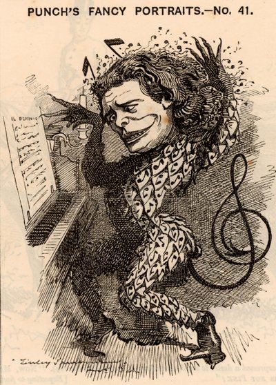 Anton Rubenstein (1829-1894) de Edward Linley Sambourne