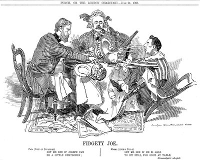 Joe Inquieto, 1903 de Edward Linley Sambourne