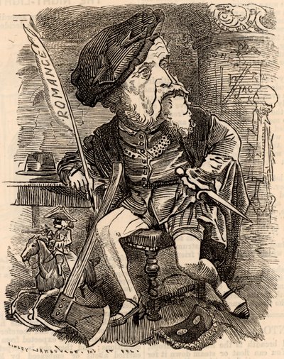 Harrison Ainsworth (1805-1882) de Edward Linley Sambourne