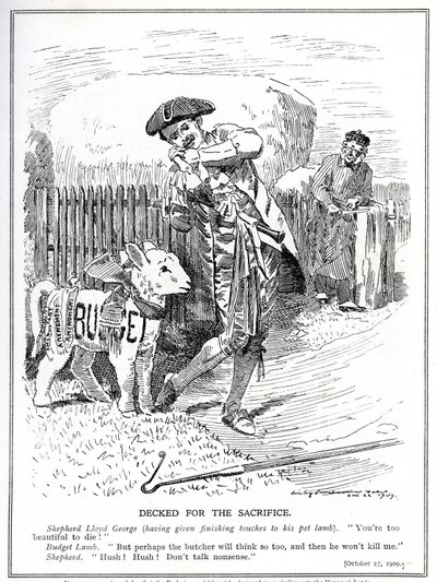 Lloyd George se prepara para enviar su 