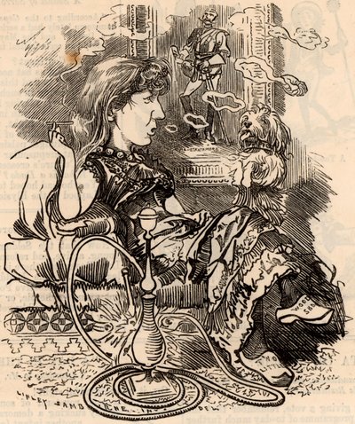 Ouida (1839-1908) de Edward Linley Sambourne