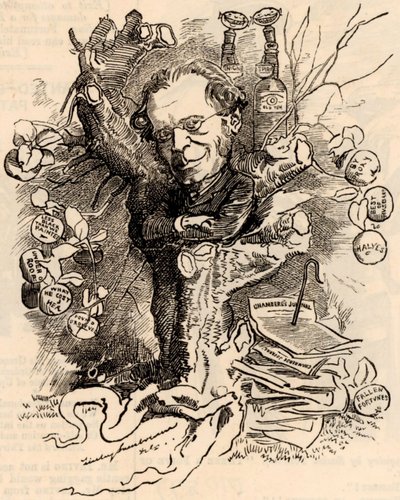 Retrato de James Payn de Edward Linley Sambourne