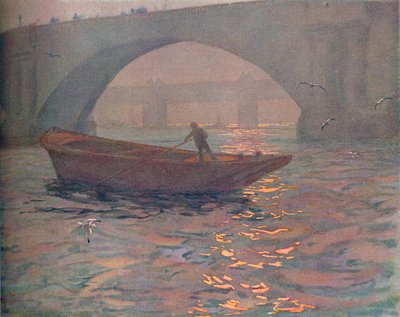 Puente de Waterloo, c. 1910 de Edward Louis Lawrenson