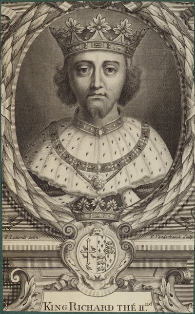 Retrato del Rey Ricardo II de Inglaterra de Edward Lutterell