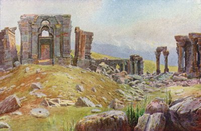 Las ruinas de Martand de Edward Mary Joseph Molyneux