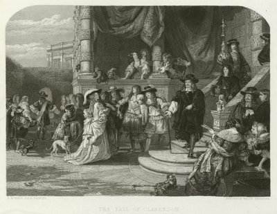 La caída de Clarendon de Edward Matthew after Ward