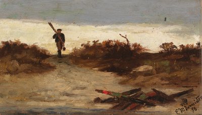 Pescador acuático de Edward Mitchell Bannister
