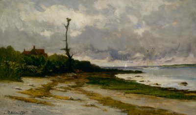 Paisaje cerca de Newport, R. I. de Edward Mitchell Bannister