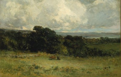 Pastos agradables de Edward Mitchell Bannister