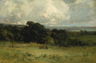 Pastos agradables, 1887 de Edward Mitchell Bannister