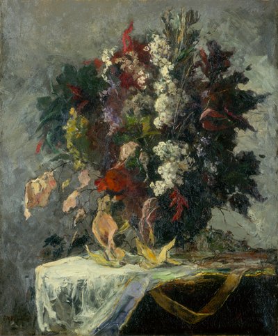 Sin título (bodegón floral) de Edward Mitchell Bannister