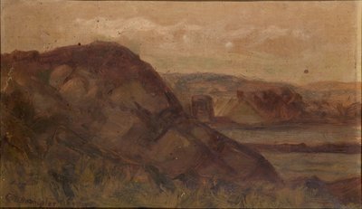 Sin título (paisaje con rocas) de Edward Mitchell Bannister