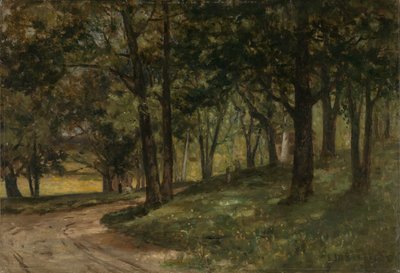 Sin título (paisaje con árboles) de Edward Mitchell Bannister