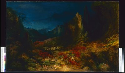 El valle en el mar (óleo sobre lienzo) de Edward Moran