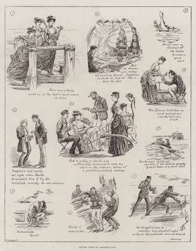 Hojas de un diario amateur de Edward Morant Cox
