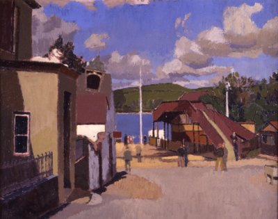 Estación de Ferryside de Edward Morland Lewis