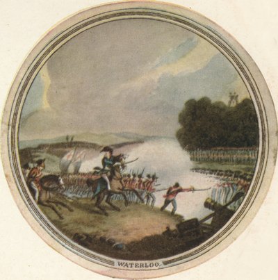 Batalla de Waterloo, 1815, 1910 de Edward Orme