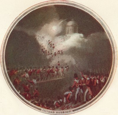 Captura de Ciudad Rodrigo, 1815, 1910 de Edward Orme