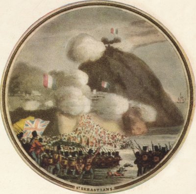 Asalto de San Sebastián de Edward Orme