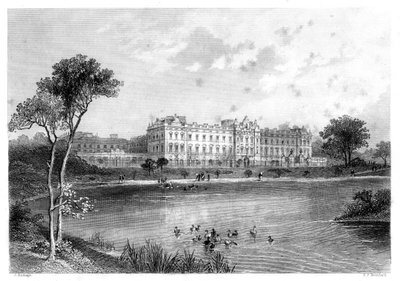 Palacio de Buckingham, Londres, 1899 de Edward Paxman Brandard