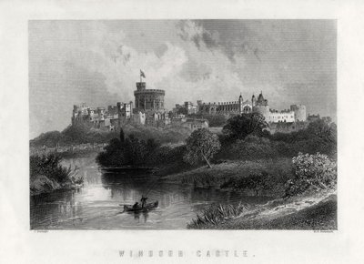 Castillo de Windsor, Inglaterra, 1883 de Edward Paxman Brandard