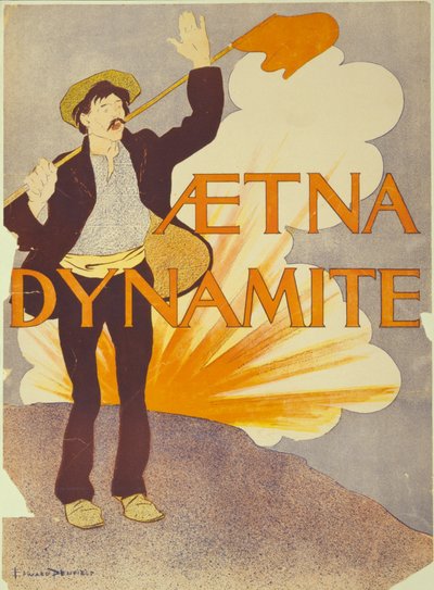 Dinamita Aetna, 1895 de Edward Penfield