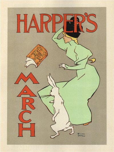 Marcha de los arperos, 1894 de Edward Penfield