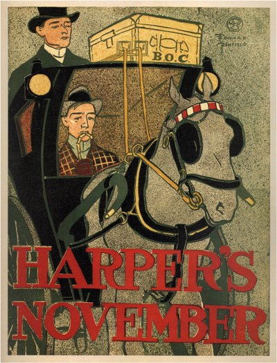 Harpers noviembre, 1896 de Edward Penfield