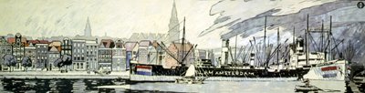 Holanda y sus barcos de Edward Penfield