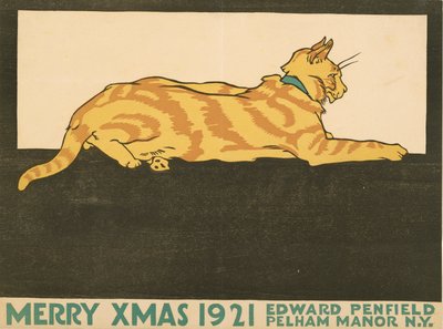 Fröhliche Weihnachten, 1921 de Edward Penfield