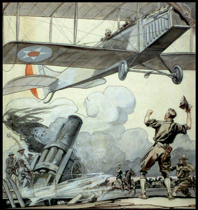 Dibujo de guerra de Edward Penfield