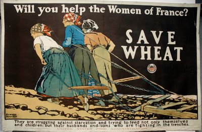 ¿Ayudarás a las mujeres de Francia de Edward Penfield