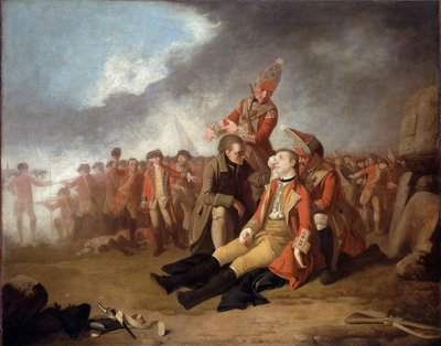 La muerte del General Wolfe, 1763 de Edward Penny