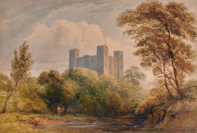 Paisaje con castillo de Edward Pretty