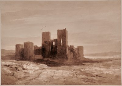 Paisaje con castillo de Edward Pretty