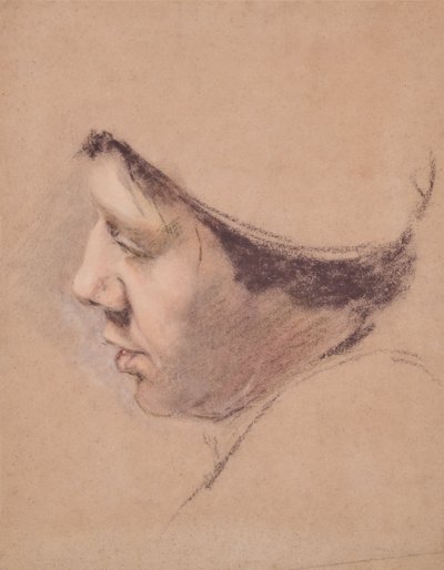 Perfil de un hombre de Edward Pretty