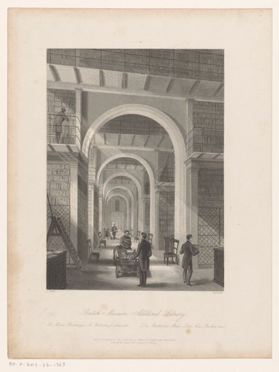 Biblioteca del Museo Británico Museo Británico - Biblioteca adicional (título sobre objeto) de Edward Radclyffe