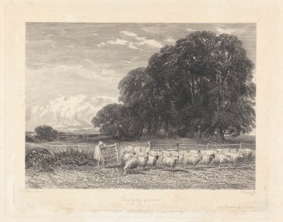 Pasto cambiante de Edward Radclyffe