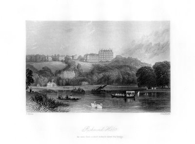 Richmond Hill, Richmond, siglo XIX de Edward Radclyffe