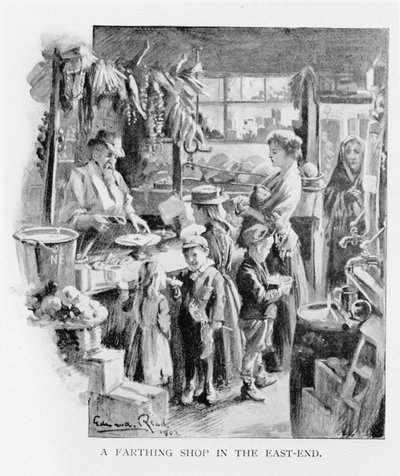 Una tienda de un cuarto en el East End de Edward Read