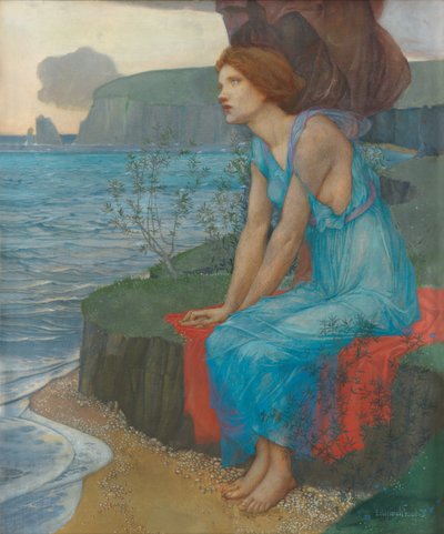 Ariadna en la isla de Naxos de Edward Reginald Frampton