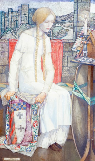 Elaine, 1921 de Edward Reginald Frampton