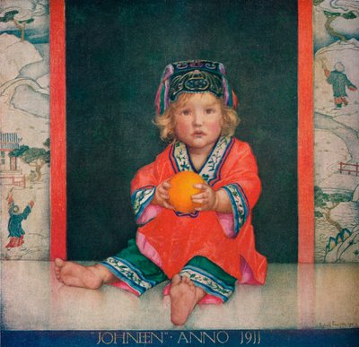 Johneen, hijo del Sr. y la Sra. John Noble de Edward Reginald Frampton